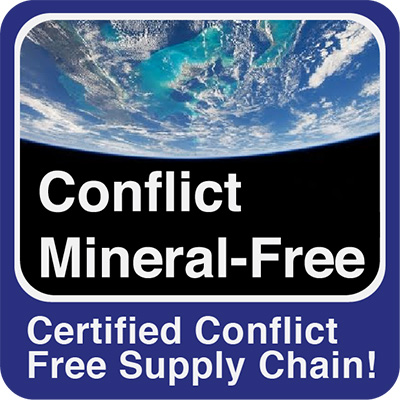 Conflict Mineral Free Sourcing and Manufacturing