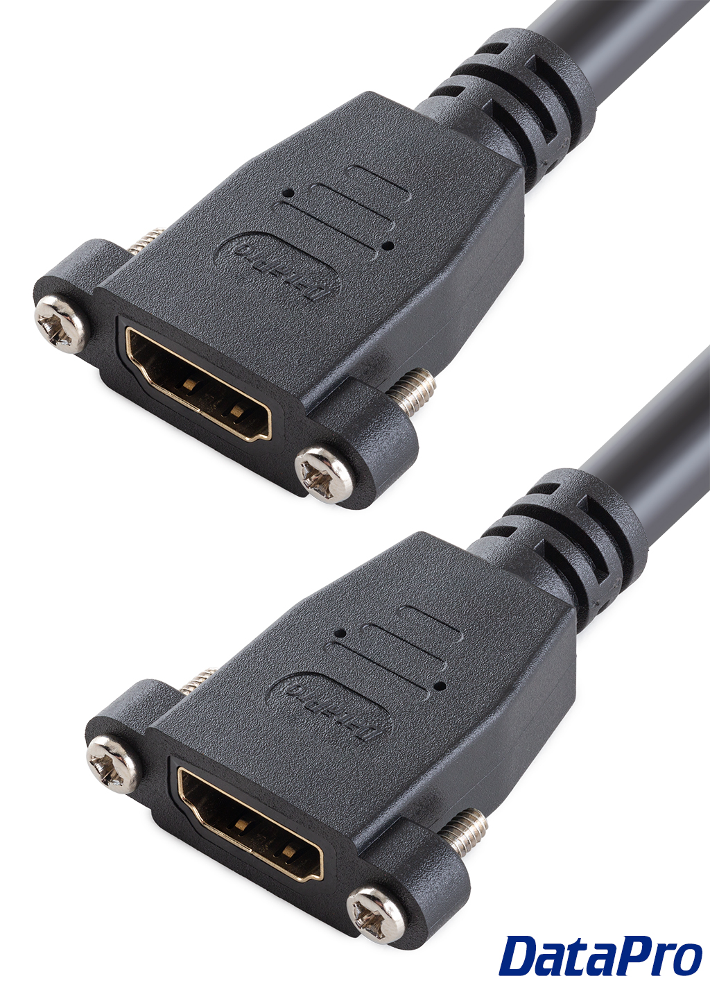 Durable HDMI 1.4 Male to Female Host Case Panel Mount Screw Cable
