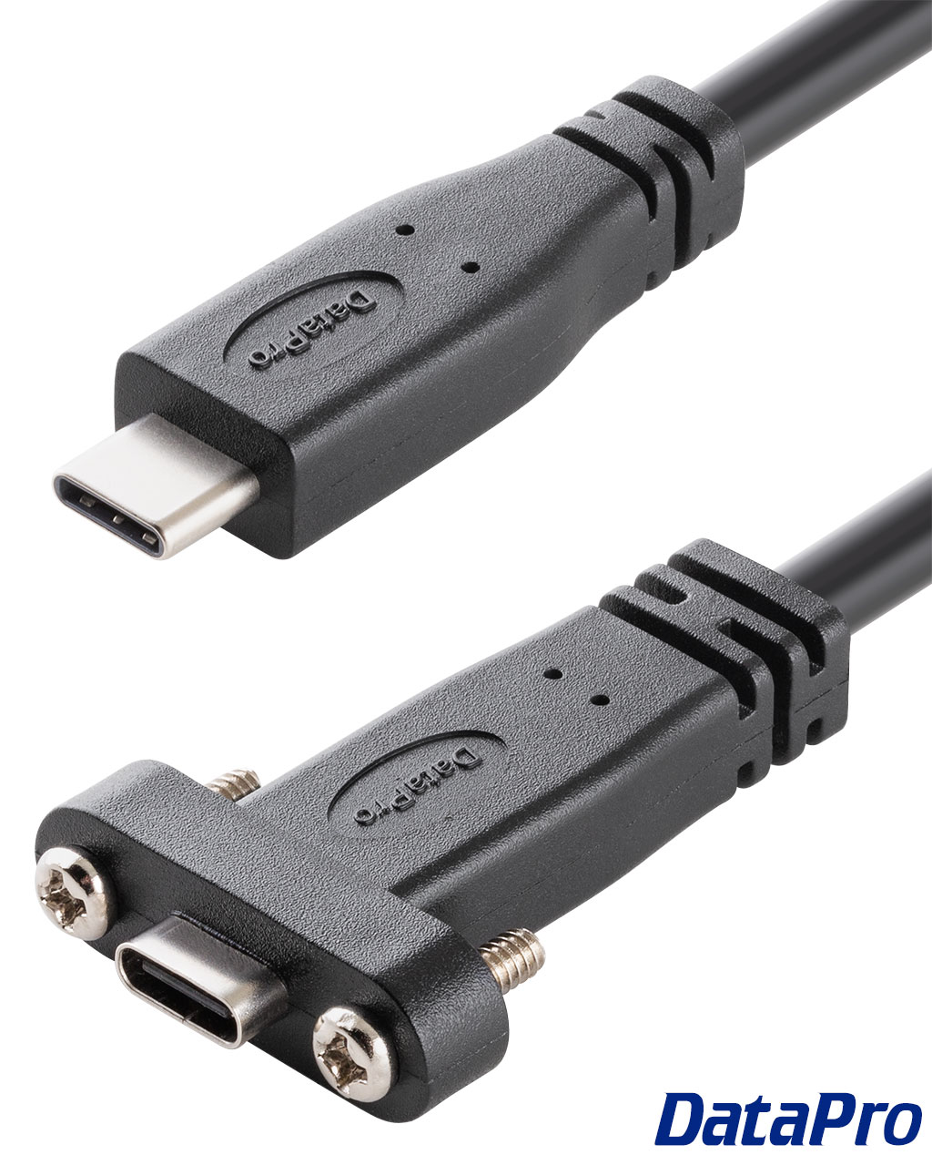 Panel Mount USB4 Thunderbolt Extension Cable F-M -- DataPro