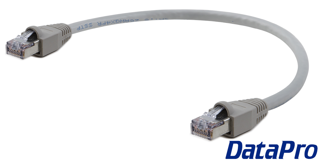 Panel-Mount Ethernet RJ45 Cat6 Extension Cable -- DataPro