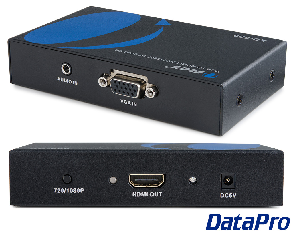 Convertidor VGA a HDMI con Audio Digital Full HD 1080p