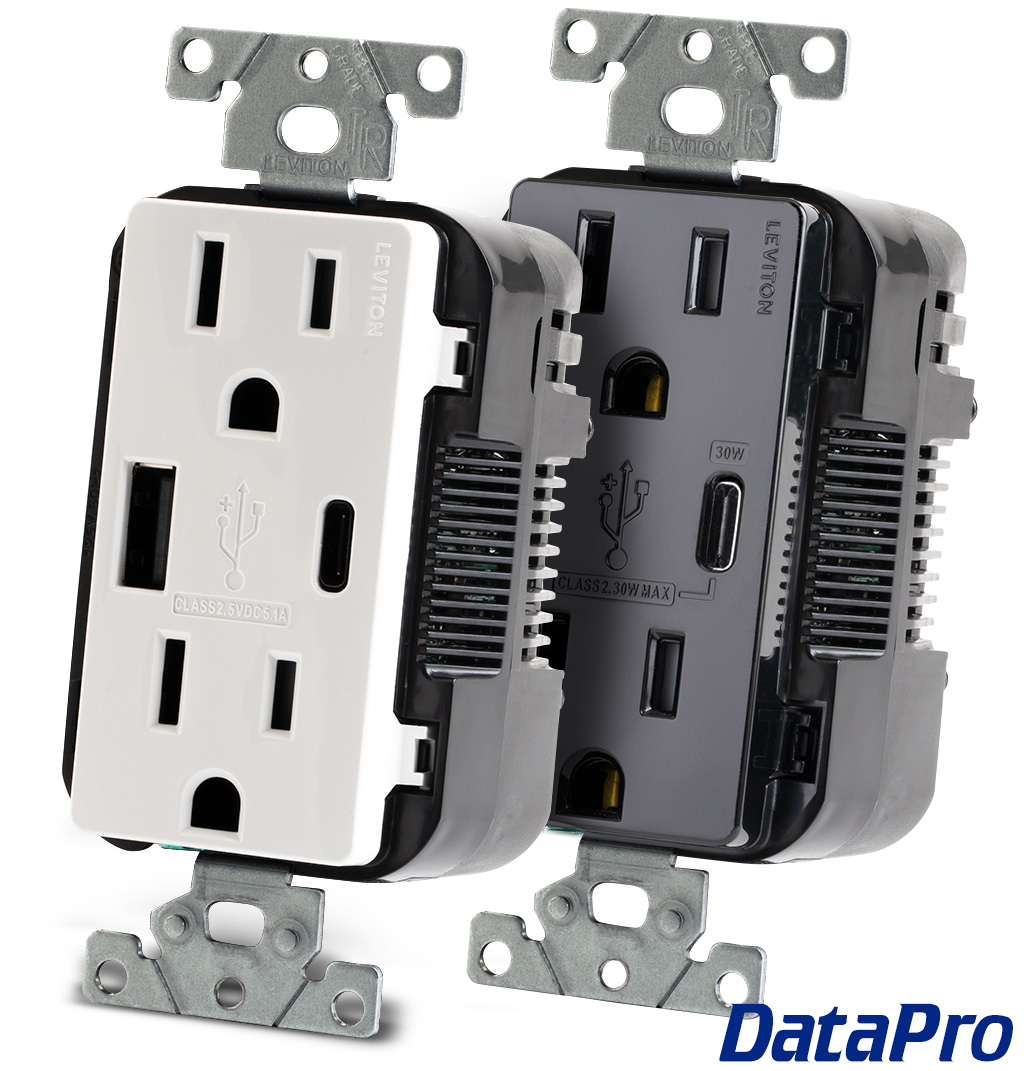 New! Duplex Decora Outlets with USB-C Power